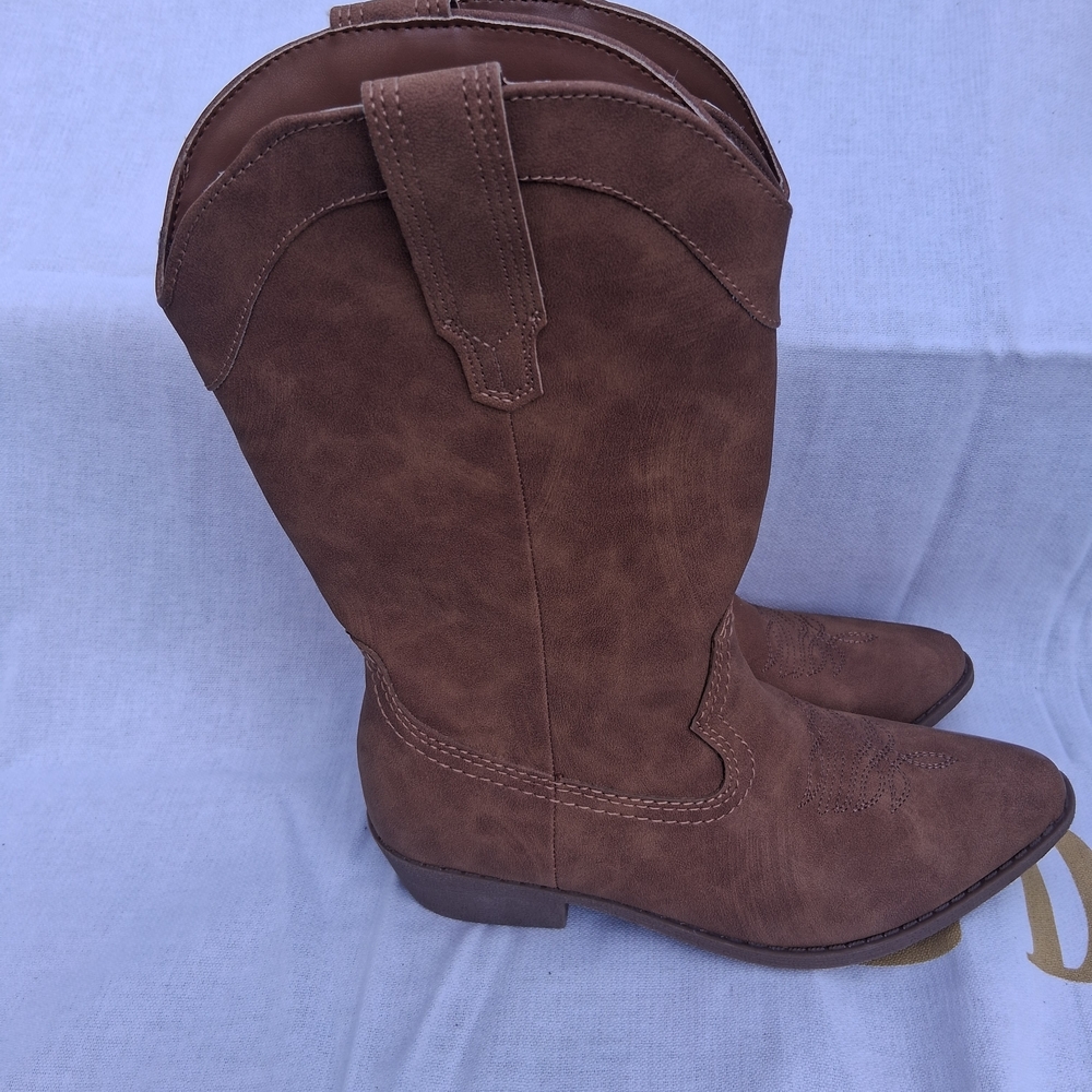 Brown Western Cowboy Boots
